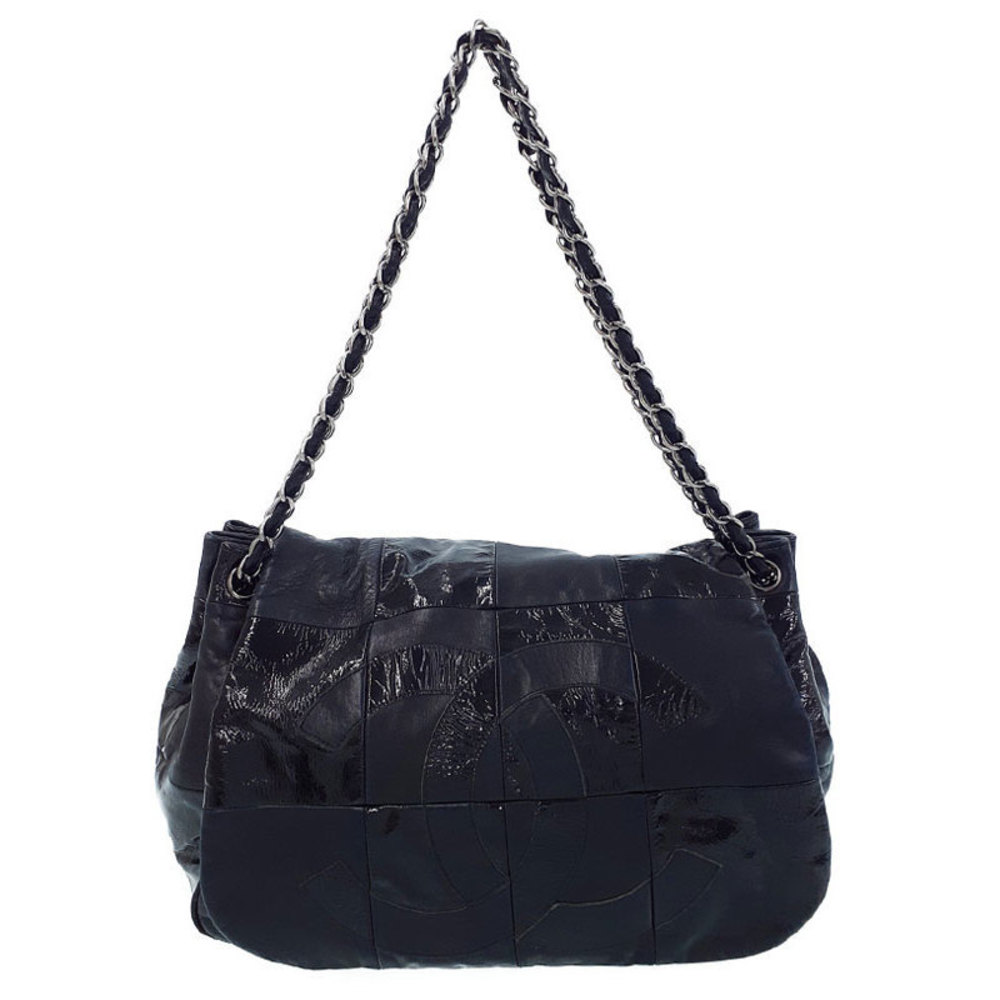 Chanel Cocomark Patchwork Chain Shoulder Bag - image 1